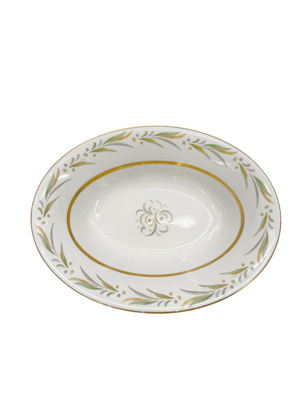 vintage 10" Oval Vegetable serving Bowl Autumn smooth Royal Jackson fine china